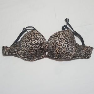 Victoria's Secret 36C pushup leopard bra